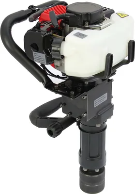 Obrázek produktu pro T-Mech dvoutaktní benzínový motor, zatloukač sloupků, zatloukač sloupů, zatloukač plotových sloupků, pneumatické kladivo 900 W