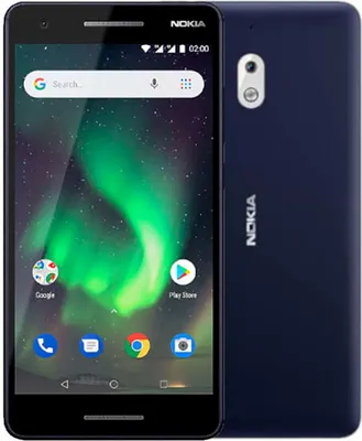 Produktbild von Nokia 2.1 Smartphone 13,97cm (5,5 Zoll), 8GB, DualSIM, , IPS, Android 8.1, Farbe: Blau/Silber