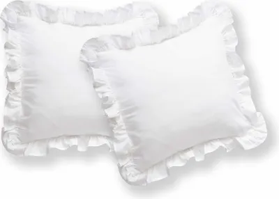 Produktbild von Deco4Home Bettwäsche mit Rüschen | 220x200 | Weiß