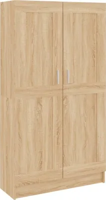 Immagine prodotto di vidaXL Libreria in rovere Sonoma 82,5x30,5x150 cm in materiale derivato dal legno