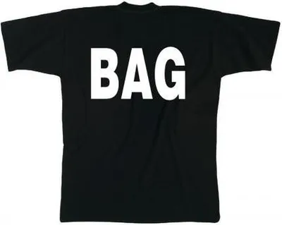 Produktbild von T-Shirt mit Print - BAG - 10607 - navy - Gr. S-XXL Größe - S