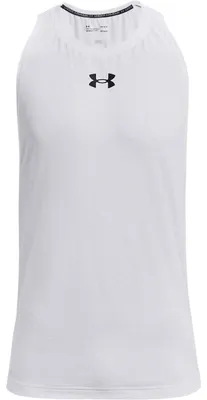 Produktbild von Under Armour - "Baseline" Ärmelloses Oberteil für Herren GT14338 (M) (Weiß/Schwarz)