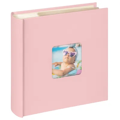 Produktbild von Walther, ME-110-BR, Memo-Album Fun Baby Selection, rosa, 200 F. 10X15 cm