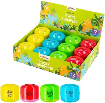 Obrázok produktu pre Plastové orezávátko dvojitý mix (12ks) EASY
