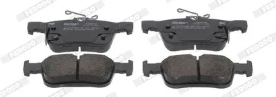 Produktbild von FERODO Bremsbeläge Satz Hinten für HONDA CIVIC X Schrägheck (FC, FK) FDB5240