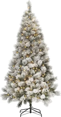 Immagine prodotto di Royal Christmas® Albero di Natale artificiale Chicago 120 cm con neve | illuminazione LED inclusa