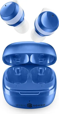 Image de Music Sound Flow Casque Sans fil Ecouteurs Appels/Musique Bluetooth Bleu