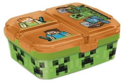 Produktbild von Minecraft Battle vielseitiges Lunchpaket, Brotdose XL