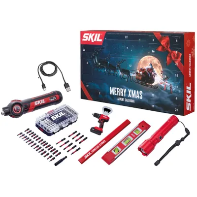 Produktbild von SKIL Adventskalender 2200 AA – 24 Überraschungen für Heimwerker