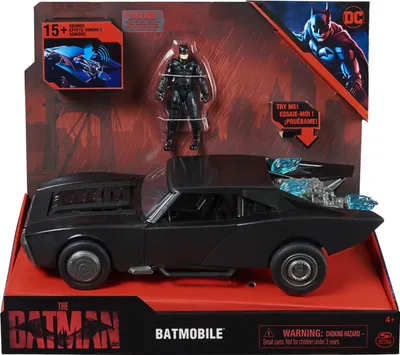 Immagine prodotto di Spin Master DC The Batman: Batmobile action figure (6060519)
