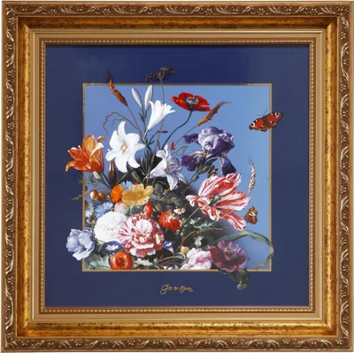 Productafbeelding van Goebel Artis Orbis, wanddecoratie van Jan Davidsz de Heem, zomerbloemen