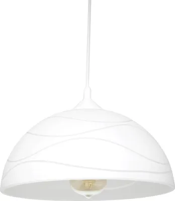 Obrázek produktu pro ADANIA Elegantní závěsné světlo Vintage bílé sklo stínítko Ø30cm kulaté závěsné svítidlo kuchyně