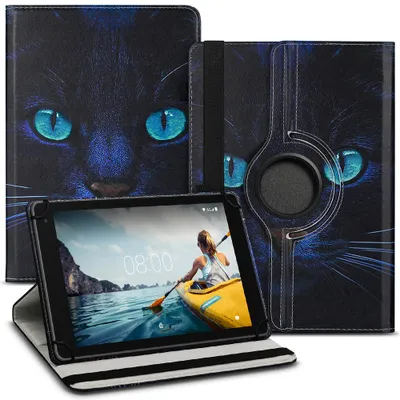 Produktbild von Tablet Hülle Medion Lifetab P10713 P10712 P10710 Tasche Schutzhülle Case DrehbarFarben:Motiv 3
