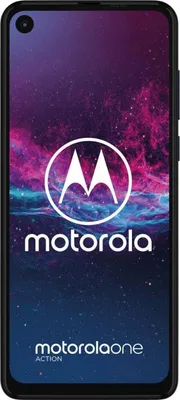 Produktbild von Motorola one Action, 16 cm (6.3"), 4 GB, 128 GB, 12 MP, Android 9.0, Blau