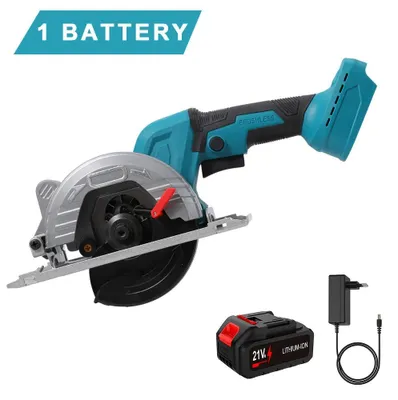 Image de Scie circulaire sans fil - À main - Lame de 12,7 cm - Moteur sans balais - 18 V - Profondeur de coupe de 59 mm - 1 batterie - Pour le bois