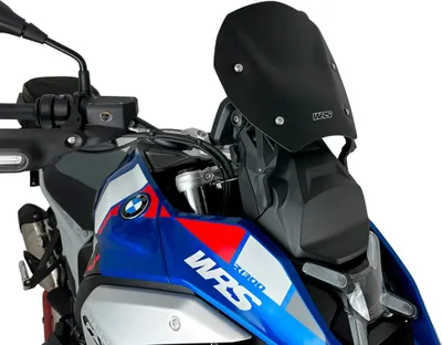 Obrázek produktu pro Vítrští sklo WRS pro motocykl BMW R 1300 GS (2023-2026) – Matná černá – BM094NO