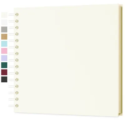 Zdjęcie produktu dla Album do samodzielnego zaprojektowania, format 20,5x20,5 cm, twarda okładka, papier kraftowy, kolor beżowy