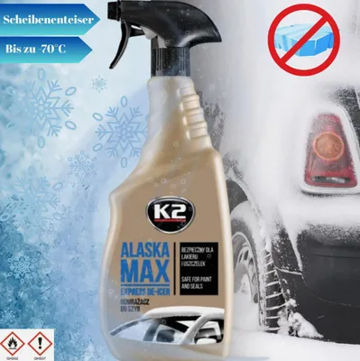 Produktbild von Scheibenenteiser K2 Alaska MAX De-Icer 700 ml Enteiserspray Sprühenteiser Spray