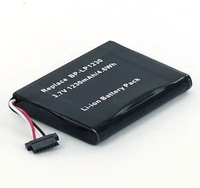 Produktbild von Akku für Mitac E4MT081202B12 Li-Ion 3,7 Volt 1250 mAh schwarz.