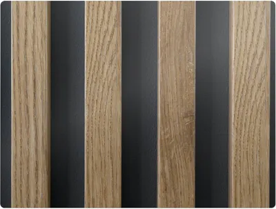 Produktbild von Holzlatten – Bodenschutzmatte – Rutschfest – Schutzmatte für Büro – Vinylmatte – Stuhlunterlage – 120 x 90 cm