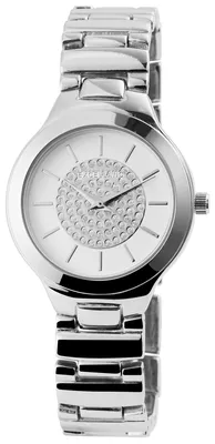Produktbild von Damenuhr Metall EX0196 mit Metallarmband und Kristallbesatz
