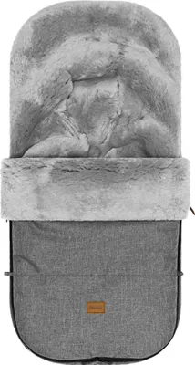 Produktbild von Fillikid Fußsack Makalu Alpina Lammfell Grau