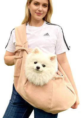 Produktbild von Hundetragetasche Khaki Polyester bis 7,5 kg für kleine Hunde