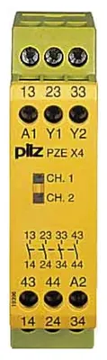 Immagine prodotto di Unità di espansione contatti 24VDC 4n/o - Relè di sicurezza DC PZE X4 #774585