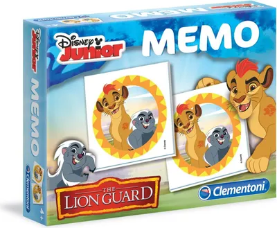 Produktbild von Clementoni Die Garde der Löwen Memo Kompakt