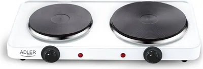 Produktbild von Adler AD 6504 Elektrische Doppel-Kochplatte 2250 Watt