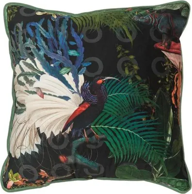 Produktbild von MOOOI Zierkissen Menagerie Farbe Raven Größe 50 x 50 cm