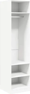 Image de vidaXL Armoire blanche 50x50x200 cm Bois composite