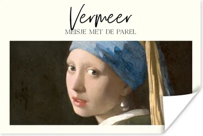 Produktbild von MuchoWow® Poster Kunst - Das Mädchen mit dem Perlenohrring - Vermeer 30x20 cm - Plakate - Print