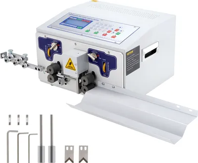 Obrázok produktu pre VEVOR Automatický počítačový odizolovač káblov 300 W Odizolovač káblov s LCD displejom a narovnávačom