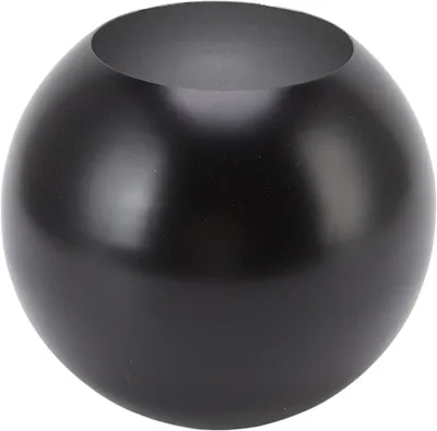 Produktbild von Vase Runde Blumenvase, goldene/schwarze Blumen, Kugelvase, stilvolle Blumenvasen aus Edelstahl, dekorative Vase für Hochzeiten, Partytische, Esstische