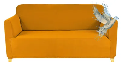 Image de Housse de canapé extensible et imperméable pour canapés 2 places