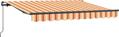 Obrázek produktu pro Budsorovatelné zastřešení Žlutá 350 x 200 cm textil