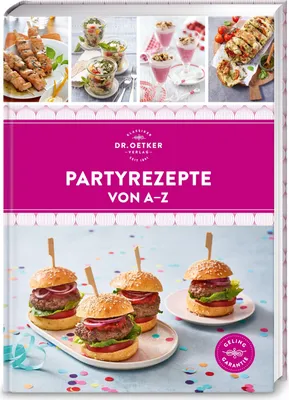 Produktbild von Partyrezepte von A-Z