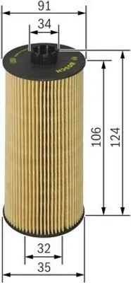 Produktbild von Bosch Ölfilter  1 457 429 302