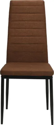 Produktbild von "Winterschlussverkauf "Esszimmerstühle 2er Set modernes - CLORIS - Polsterstühle für Esszimmer, Braun Stoff - 43 x 44 x 96 cm - DEMöbel4979576