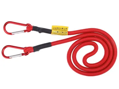 Obrázok produktu pre Pružný lank s karabinou 10 mm x 120 cm