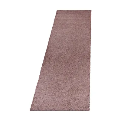 Produktbild von Hochflor Teppich SYDNEY Rosa 80 x 250 cm