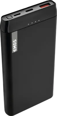 EMOS Powerbanka AlphaQ 10, 10000 mAh, 18 W, černá, B0524B