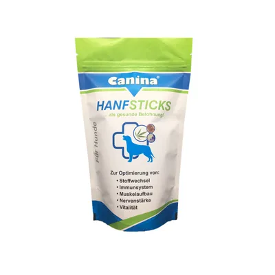 Produktbild von 200 g Canina Hanf Sticks Hund