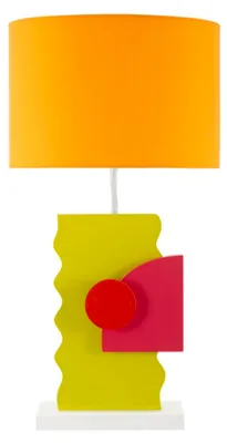 Zdjęcie produktu dla Lampa stołowa o Ferretti Color E27 30x60,5 cm wielokolorowa