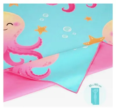Produktbild von Leichtes Mikrofaser Strandtuch, kompakt, sandbeständig, schnell trocknend, ultra-absorbierend, 85 x 180 cm
