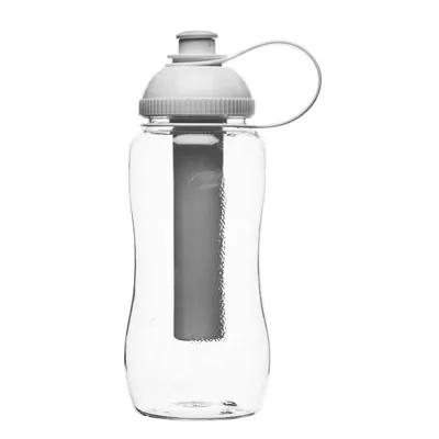 Productafbeelding van Segaform Drinkfles Bidon Met Koelelement - 500 mL - Transparant
