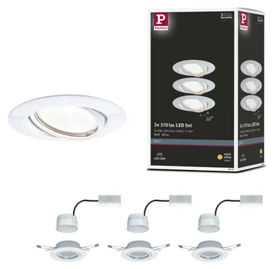 Immagine prodotto di Paulmann Luce da incasso LED Set base orientabile