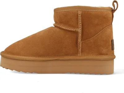 Produktbild von Warmbat Pantoffels Durack Plateau Zipper DRC371825 Brown-40