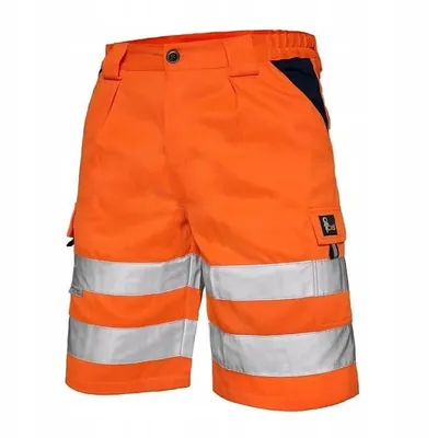 Produktbild von Fluoreszierende Warnarbeitsshorts CXS Norwich Neon Orange, 46